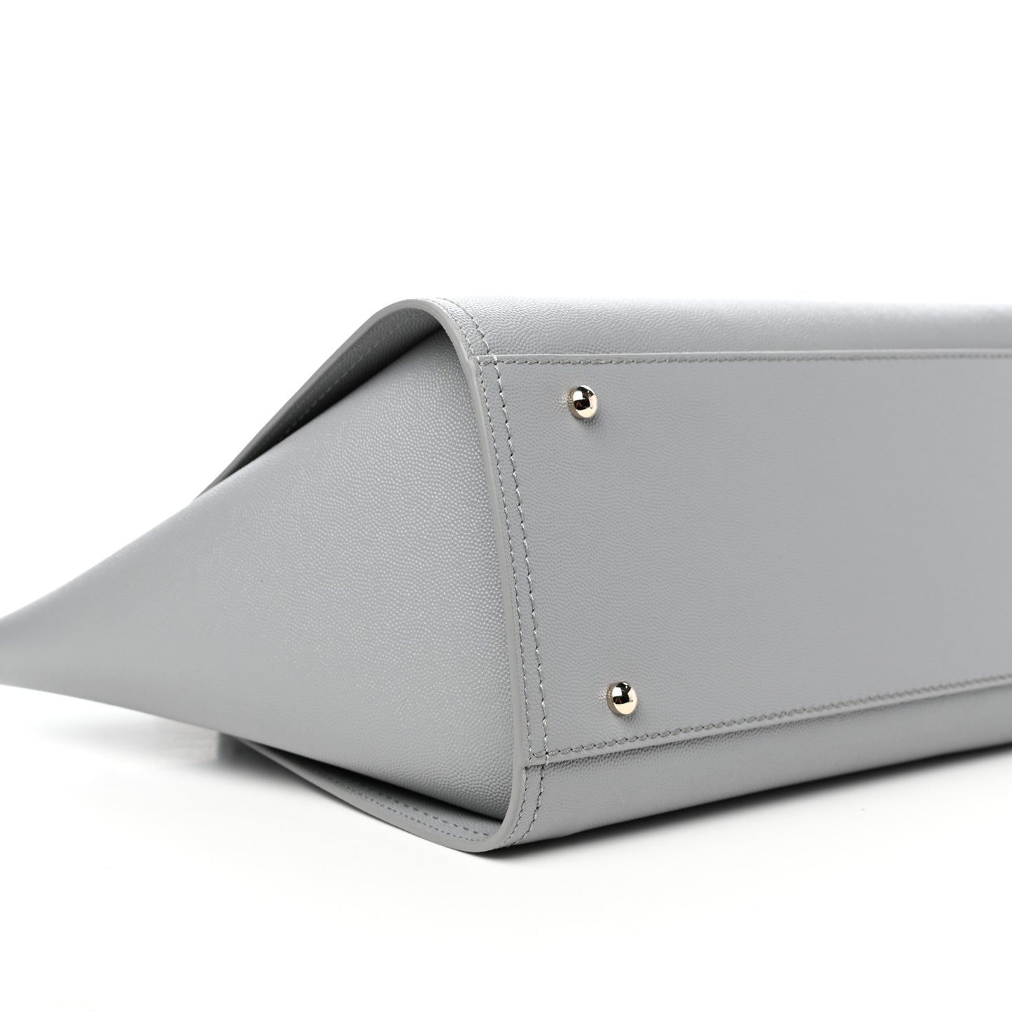 Caviar Studded Small Deauville Tote Grey