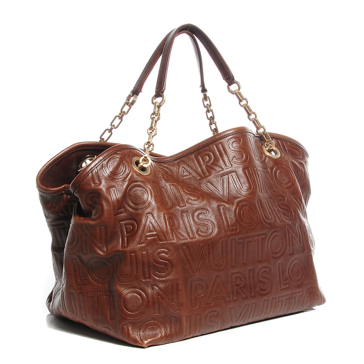 Monogram Paris Souple Whisper PM Chocolate