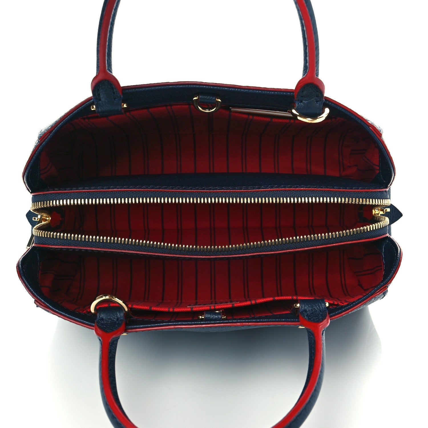Louis Vuitton Empreinte Montaigne BB Marine Rouge 5 of 9