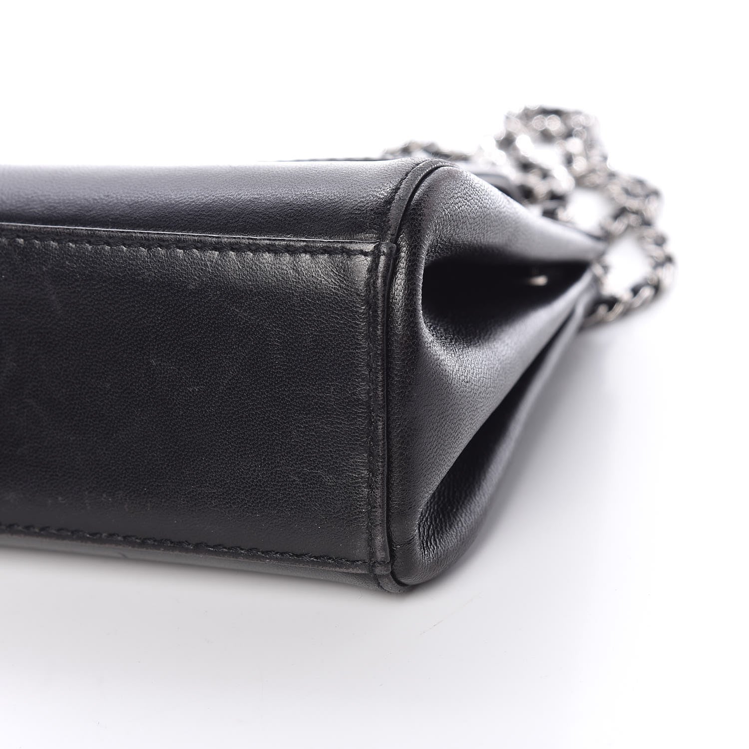 Chanel Lambskin Mademoiselle Accordion Flap Black 9 of 15