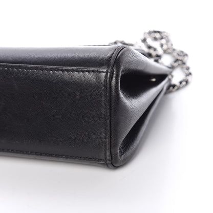 Chanel Lambskin Mademoiselle Accordion Flap Black 9 of 15
