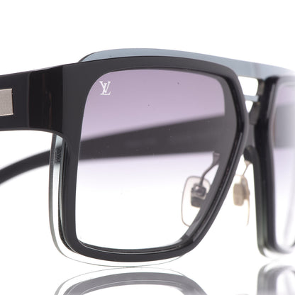 Louis Vuitton Acetate Enigme GM Sunglasses Z0361U Black 7 of 8