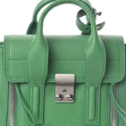 3.1 Phillip Lim 3.1 Textured Calfskin Mini Pashli Satchel Fern 7 of 9