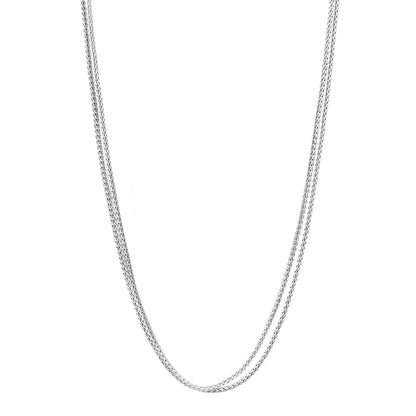 John Hardy Sterling Silver 3.5mm Classic Chain Necklace 72" 1 of 5