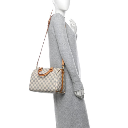 Louis Vuitton Damier Azur Speedy Bandouliere 25 2 of 11