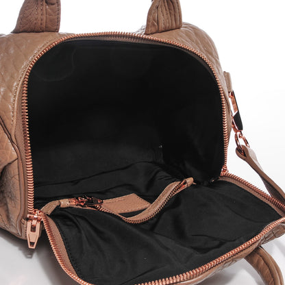 Alexander Wang Pebbled Lambskin Rockie Latte Rose Gold Hardware 9 of 15