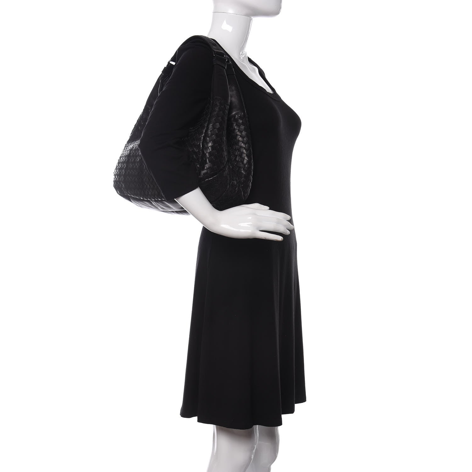 Bottega Veneta Nappa Intrecciato Medium Campana Black 2 of 11