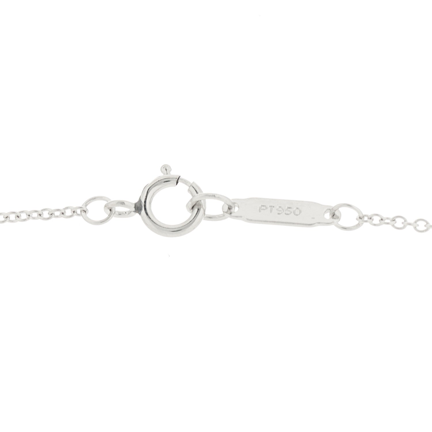 Tiffany Platinum Diamond Enchant Flower Pendant Necklace 5 of 6
