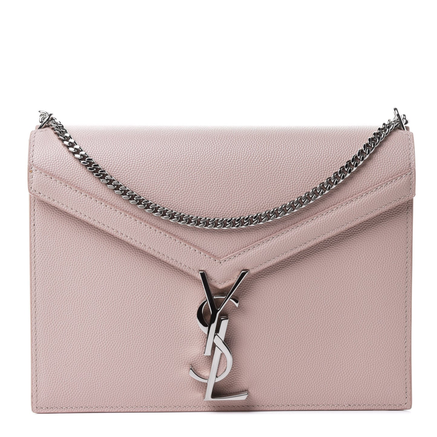Grain De Poudre Monogram Cassandra Clasp Bag Pale Pink