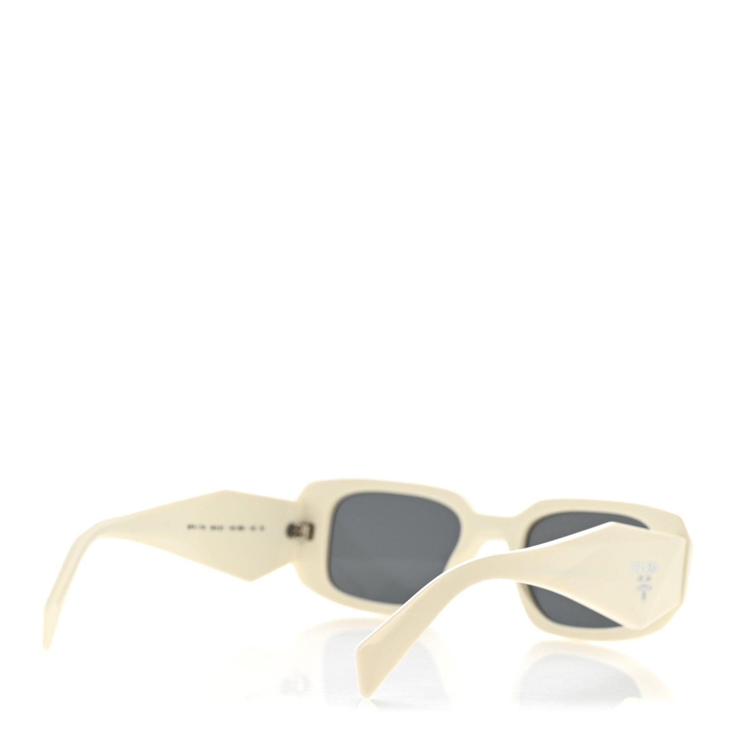 Prada Acetate Symbole Sunglasses SPR 17W White 4 of 9
