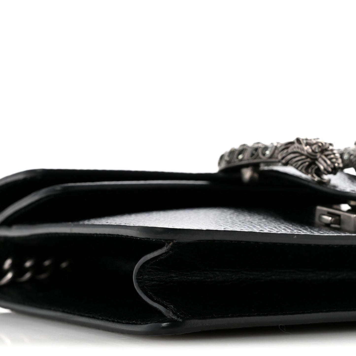 Calfskin Mini Dionysus Shoulder Bag Black