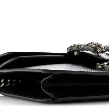 Gucci Calfskin Mini Dionysus Shoulder Bag Black 9 of 14