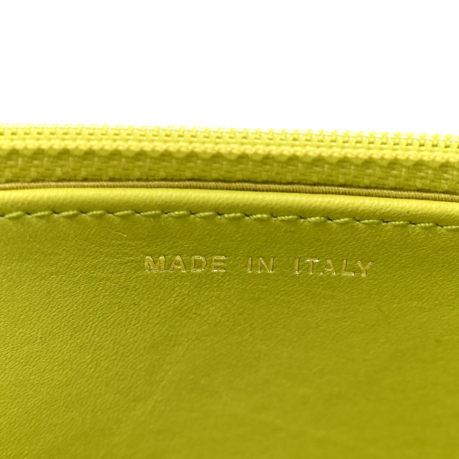 Chanel Patent Camellia Embossed Wallet on Chain WOC Green 7 of 14