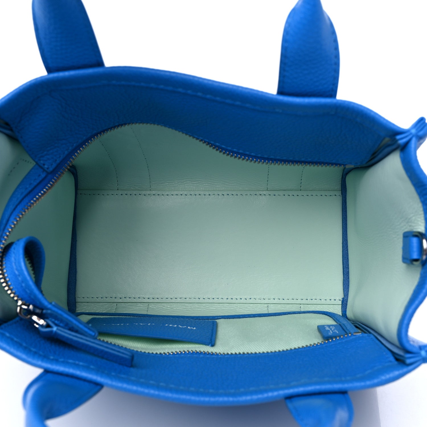 Marc Jacobs Grained Calfskin Small The Tote Bag Barrier Reef 5 of 9