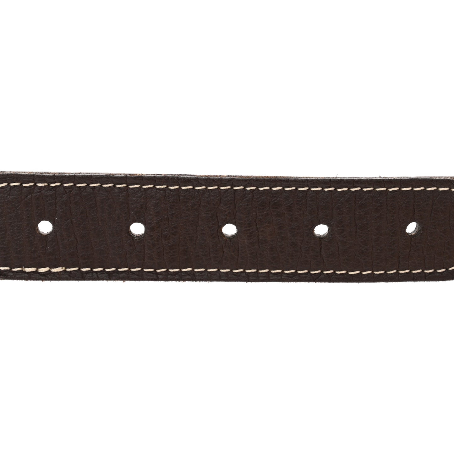 Mini Monogram Skinny Belt Brown