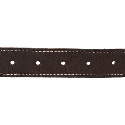 Louis Vuitton Mini Monogram Skinny Belt Brown 4 of 5