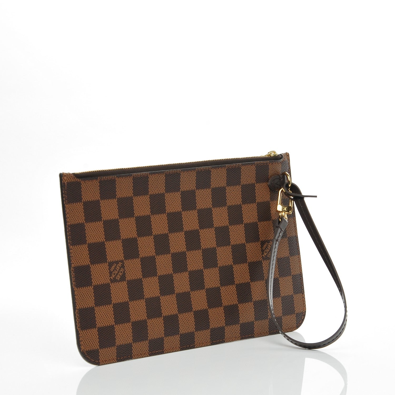 Louis Vuitton Damier Ebene Neverfull MM GM Pochette 3 of 7