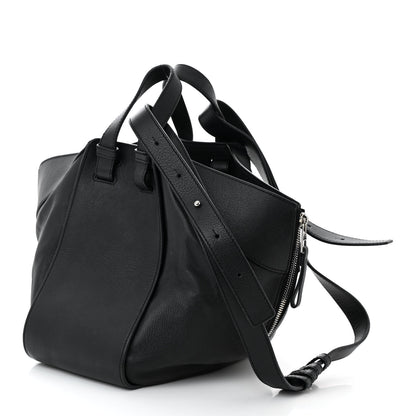 Loewe Calfskin Small Hammock Shoulder Bag Black 3 of 10