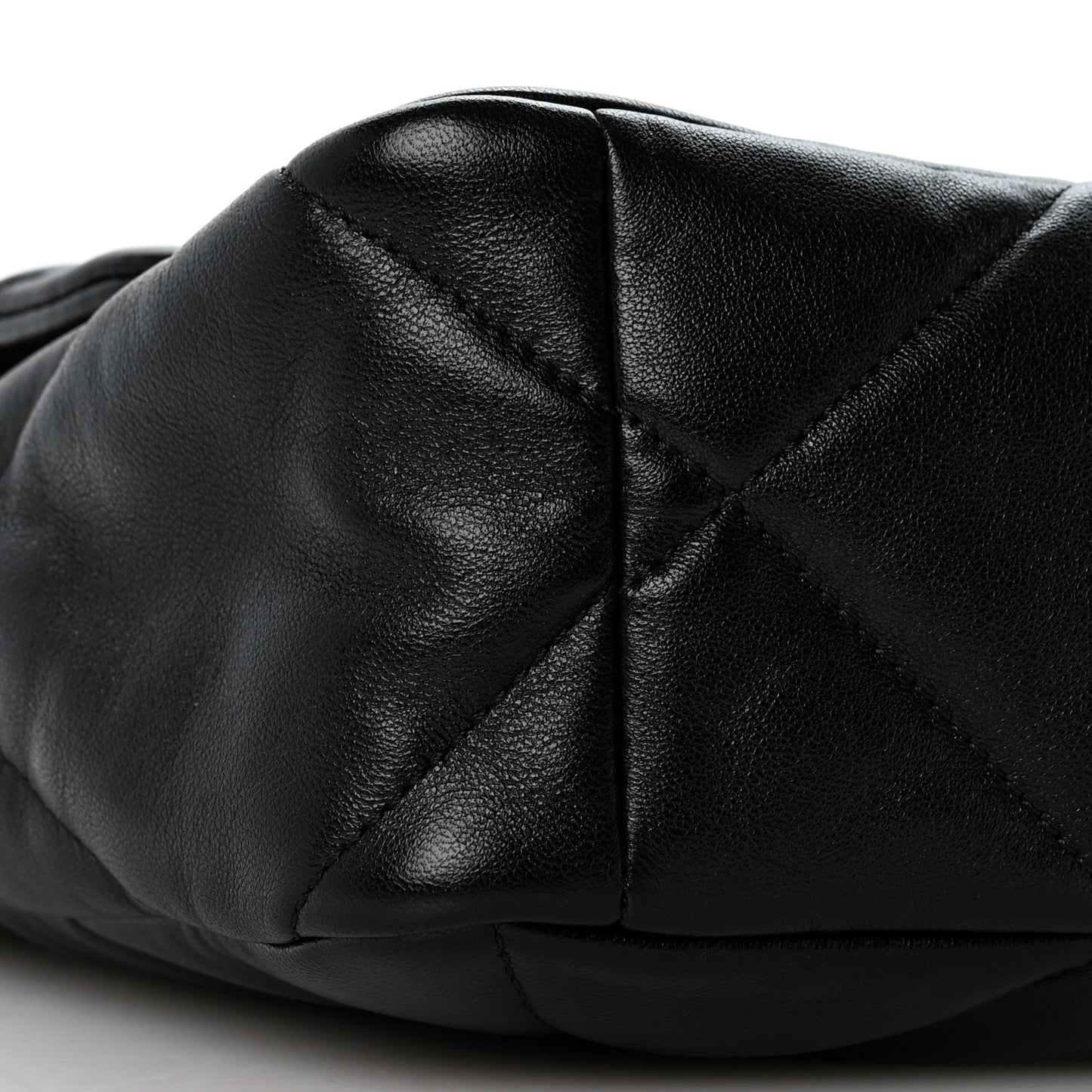 Lambskin  Quilted Large Chanel 19 Flap Black