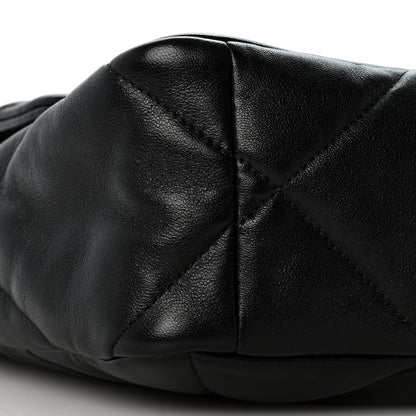 Chanel Lambskin  Quilted Large Chanel 19 Flap Black 9 of 13