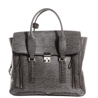 3.1 Phillip Lim 3.1 Large Pashli Satchel Black Cream 1 of 11