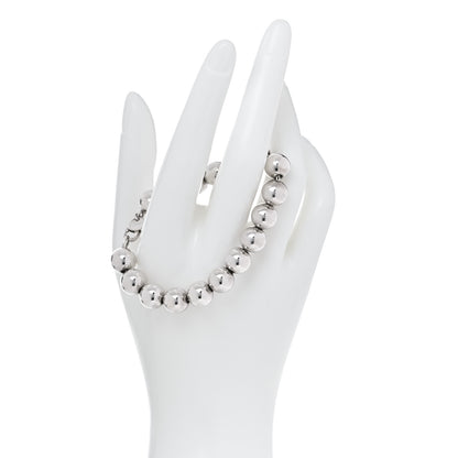 Tiffany Sterling Silver 10mm HardWear Ball Bracelet 2 of 5
