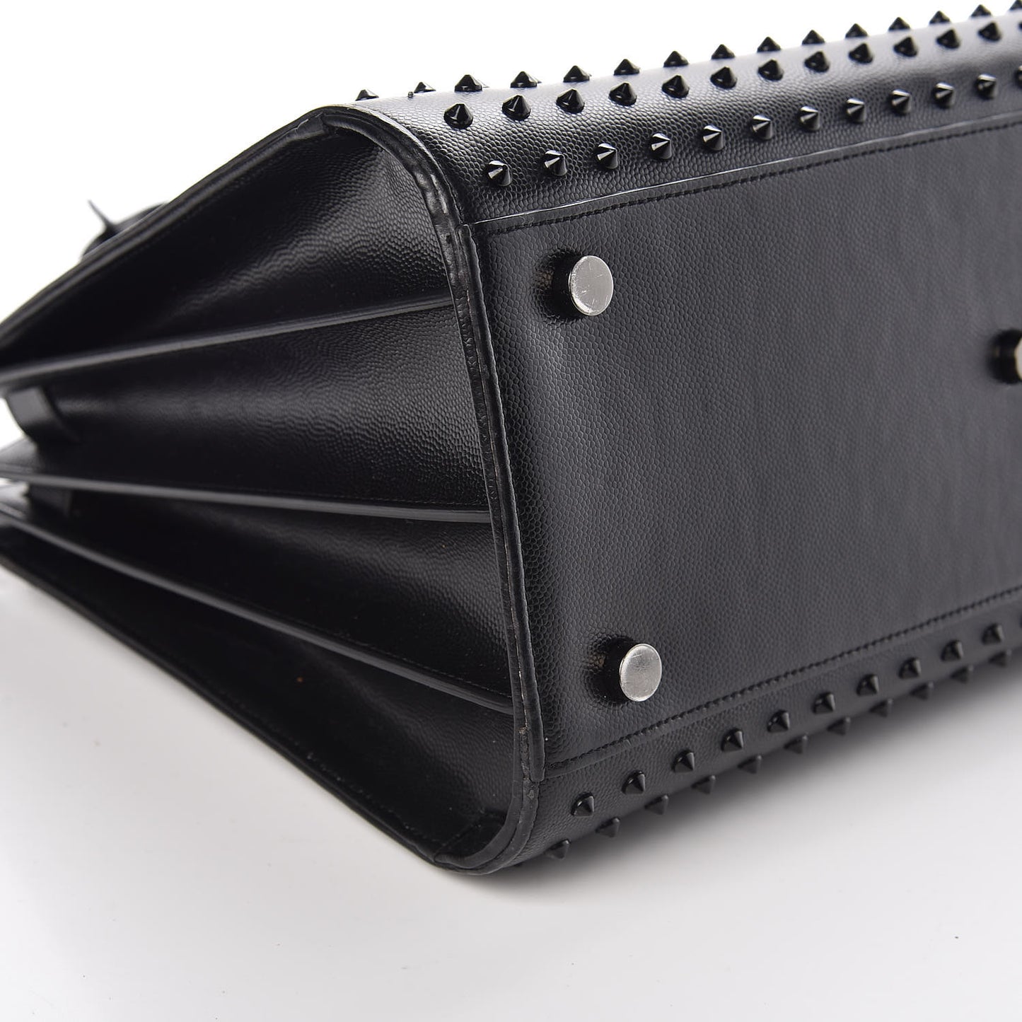 Grain De Poudre Studded Small Sac De Jour Black