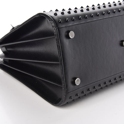 Saint Laurent Grain De Poudre Studded Small Sac De Jour Black 8 of 11