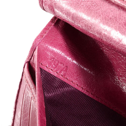 Miu Miu Matelasse Lux Tri-Fold Flap Wallet Peonia 8 of 8