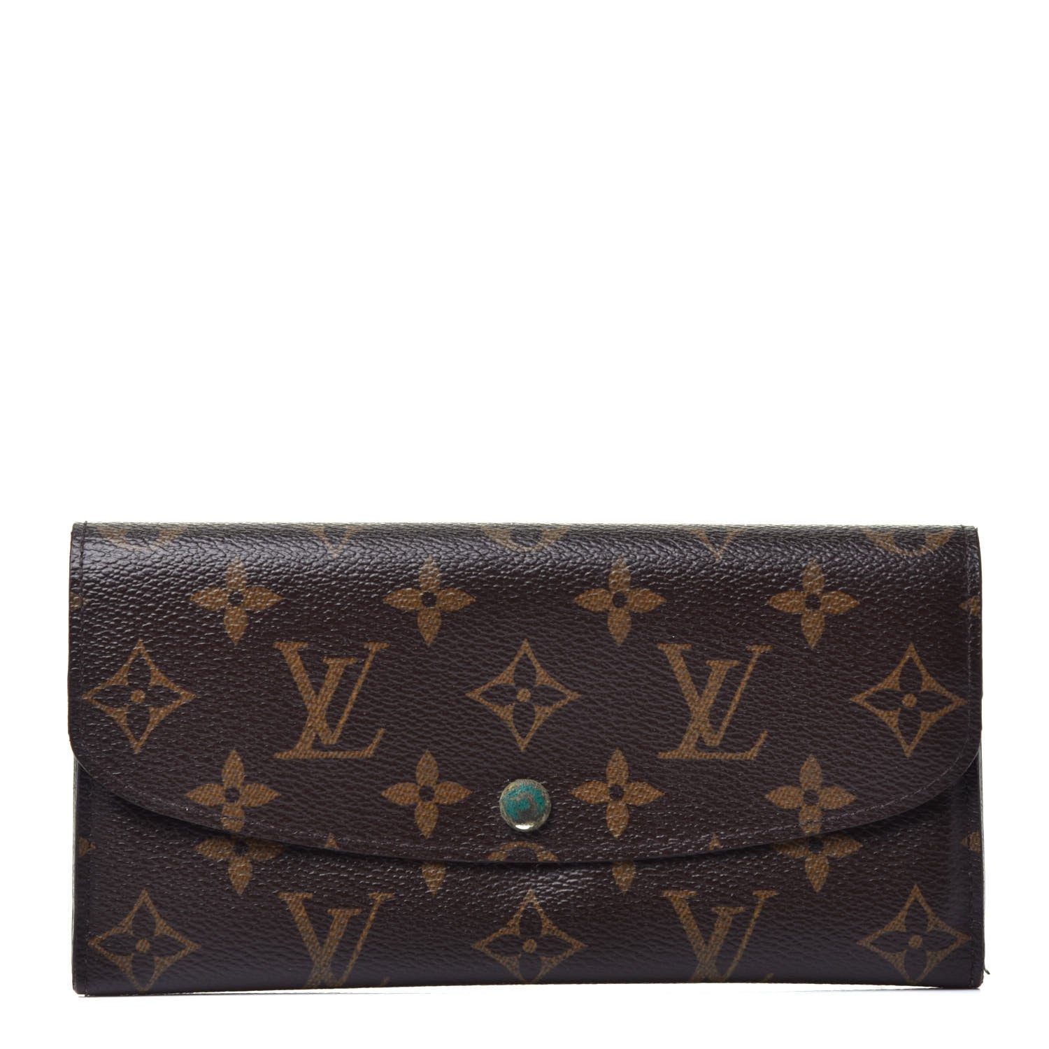Louis Vuitton Monogram Emilie Wallet Vert 1 of 8