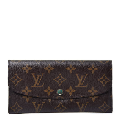Louis Vuitton Monogram Emilie Wallet Vert 1 of 8