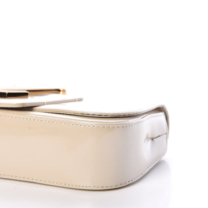 Louis Vuitton Patent Sobe Clutch Blanc Corail 6 of 9