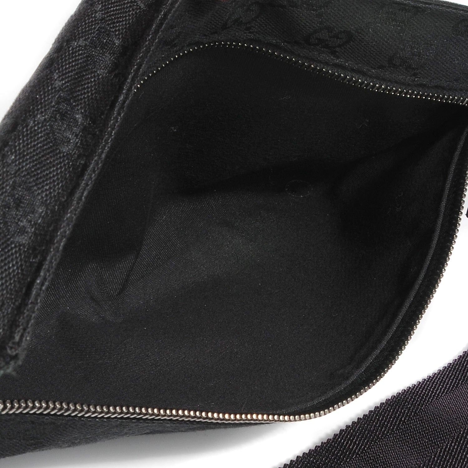 Gucci Monogram Belt Bag Black 5 of 9