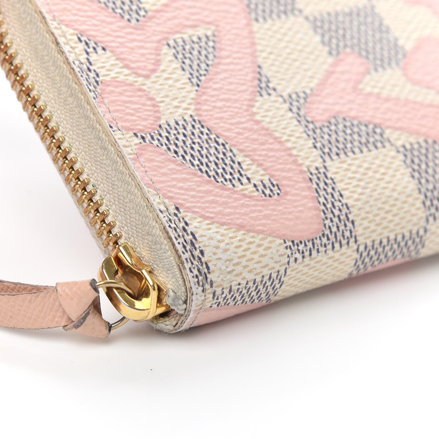 Louis Vuitton Damier Azur Tahitienne Clemence Wallet 8 of 11