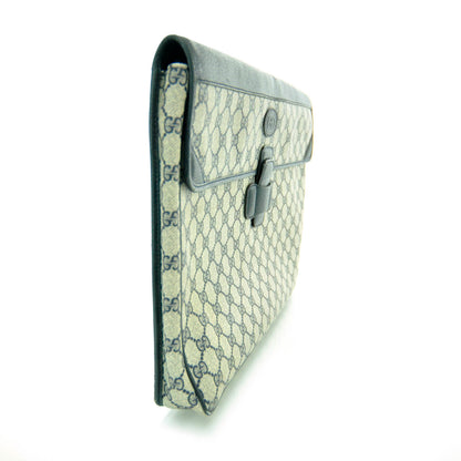 Gucci Monogram Portfolio Document Holder Navy 11 of 13