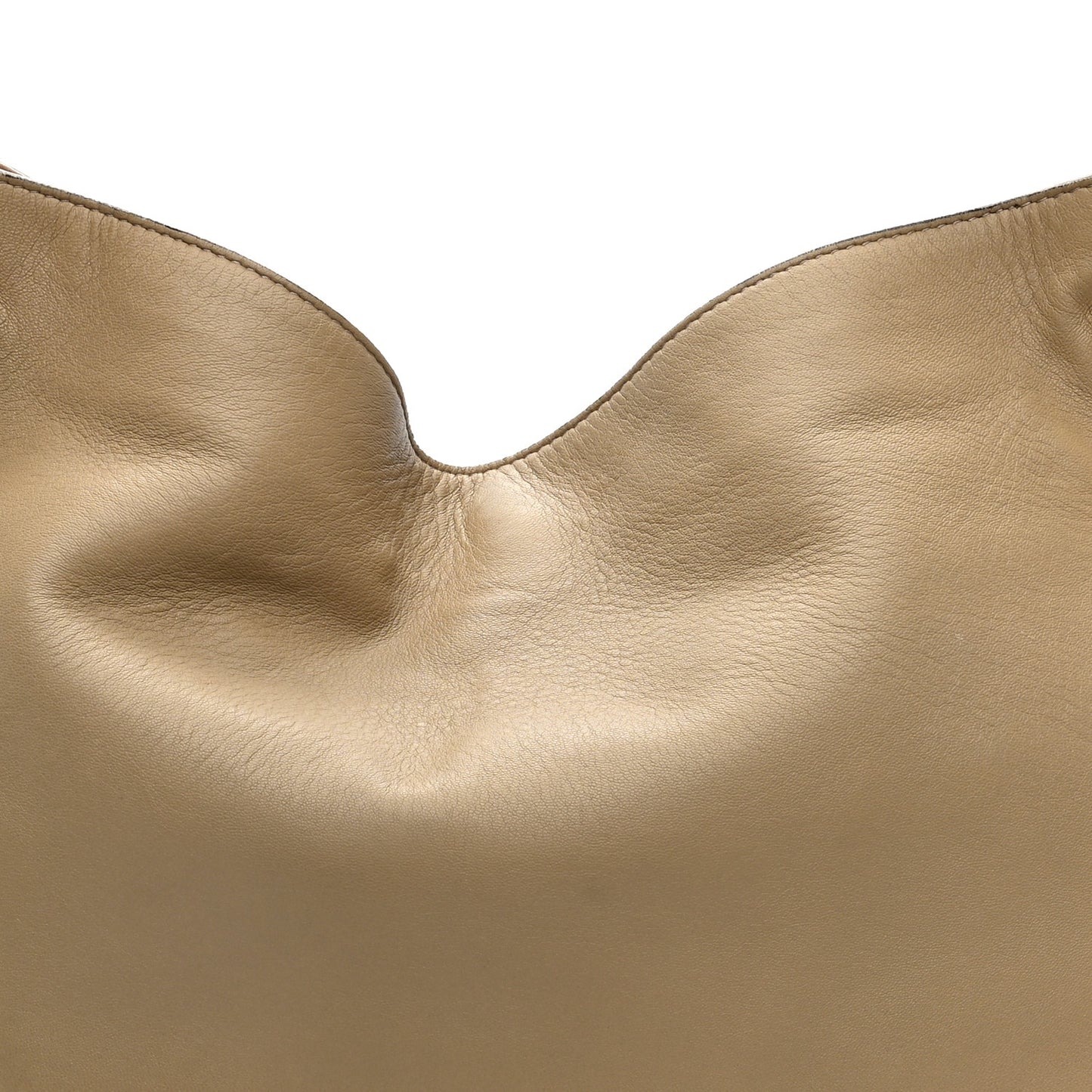 Lambskin 1970 Large Shoulder Bag Beige