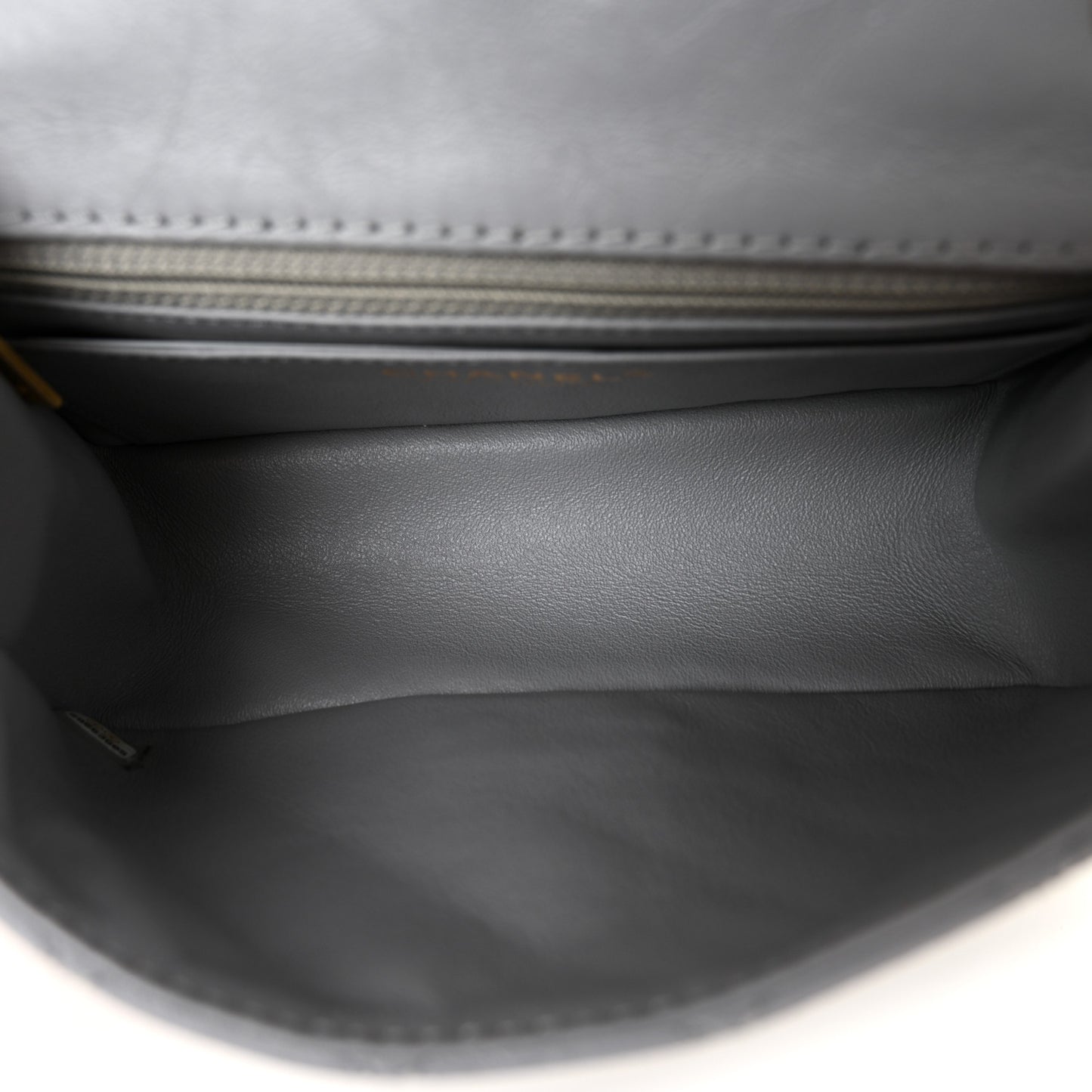 Aged Calfskin Quilted 2.55 Reissue Mini Flap Grey