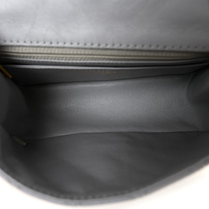 Chanel Aged Calfskin Quilted 2.55 Reissue Mini Flap Grey 5 of 10