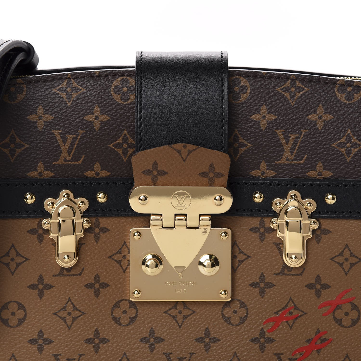 Louis Vuitton Reverse Monogram Trunk Clutch 9 of 10