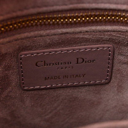 Christian Dior Lambskin Cannage Small My ABCDior Lady Dior Peony Pink 6 of 11