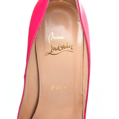 Christian Louboutin Patent Bianca 140 Pumps 37.5 Hot Pink 7 of 8