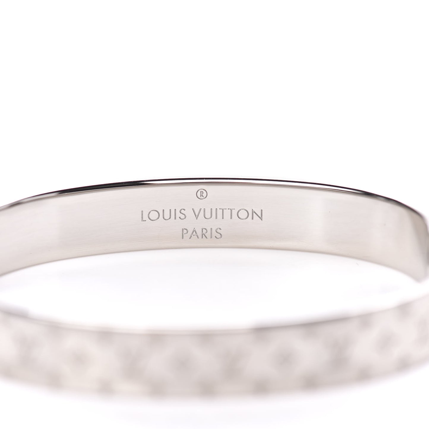 Palladium Monogram Nanogram Cuff S