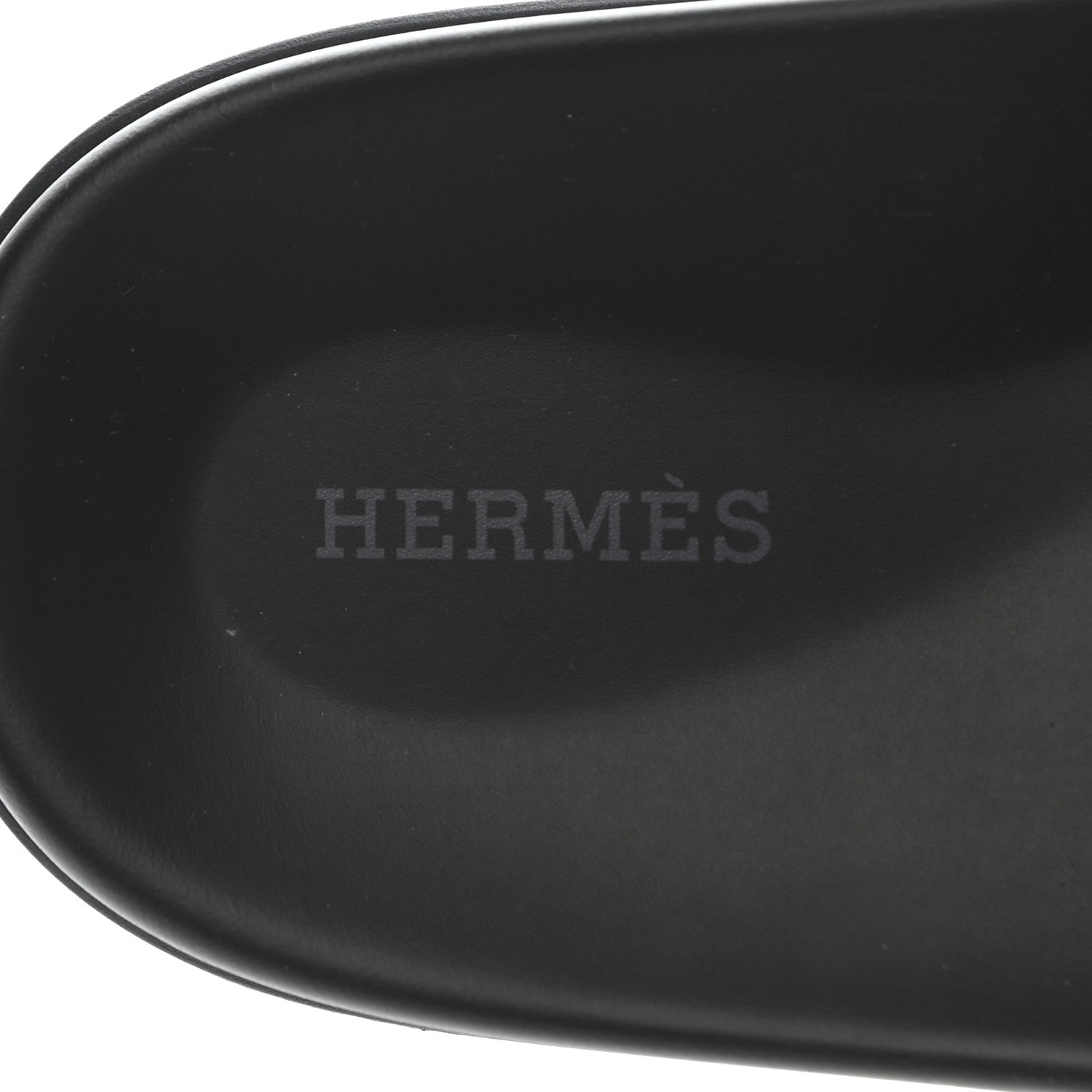 Hermes Canvas Calfskin Mens Chypre Sandals 44 Kaki Black 7 of 8