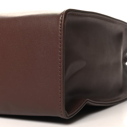 Telfar Vegan Leather Medium Shopping Bag Chocolate 9 of 9