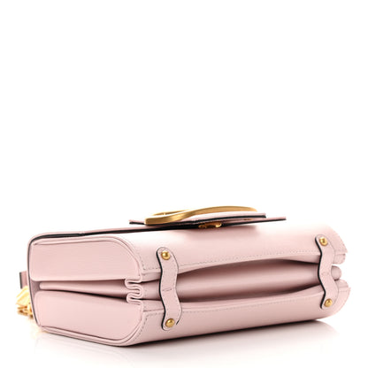 Valentino Garavani Textured Calfskin Stud Sign Shoulder Bag Rose Quartz 4 of 10