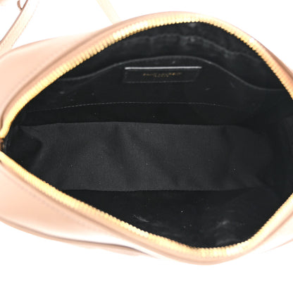 Saint Laurent Calfskin Matelasse Monogram Lou Camera Bag Taupe 5 of 11