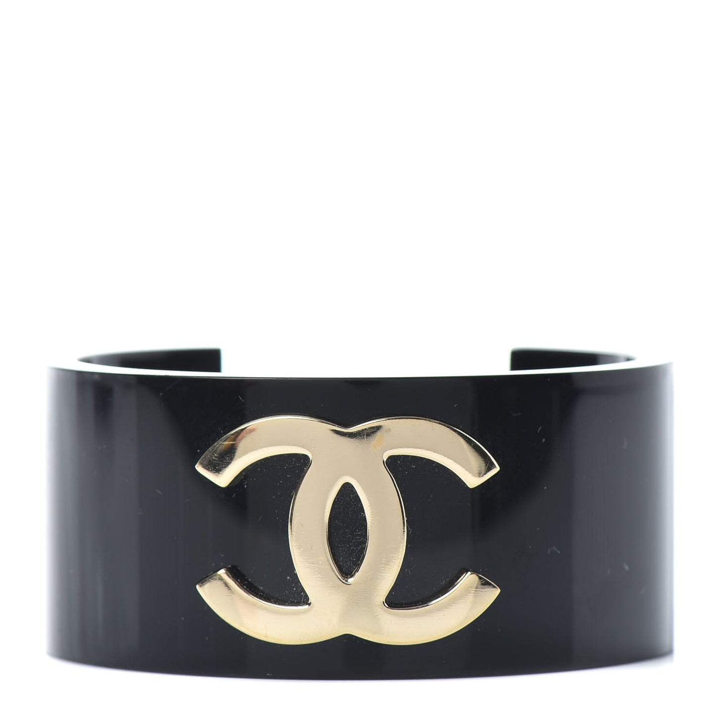 Resin CC Cuff Gold Black