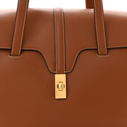 Celine Calfskin Medium Soft 16 Bag Tan 7 of 10