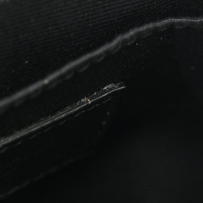 Saint Laurent Calfskin Matelasse Chevron Round Vinyle Camera Bag Black 13 of 13