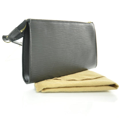 Louis Vuitton Epi Pochette Accessories 24 Black 3 of 8
